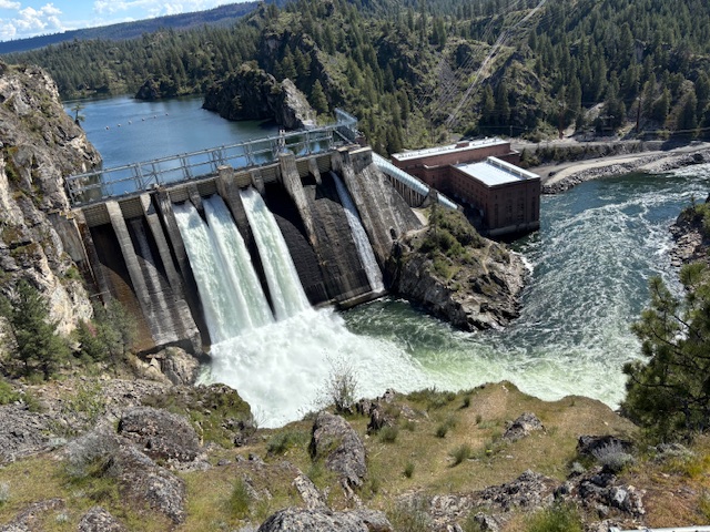 Spokane River landscape